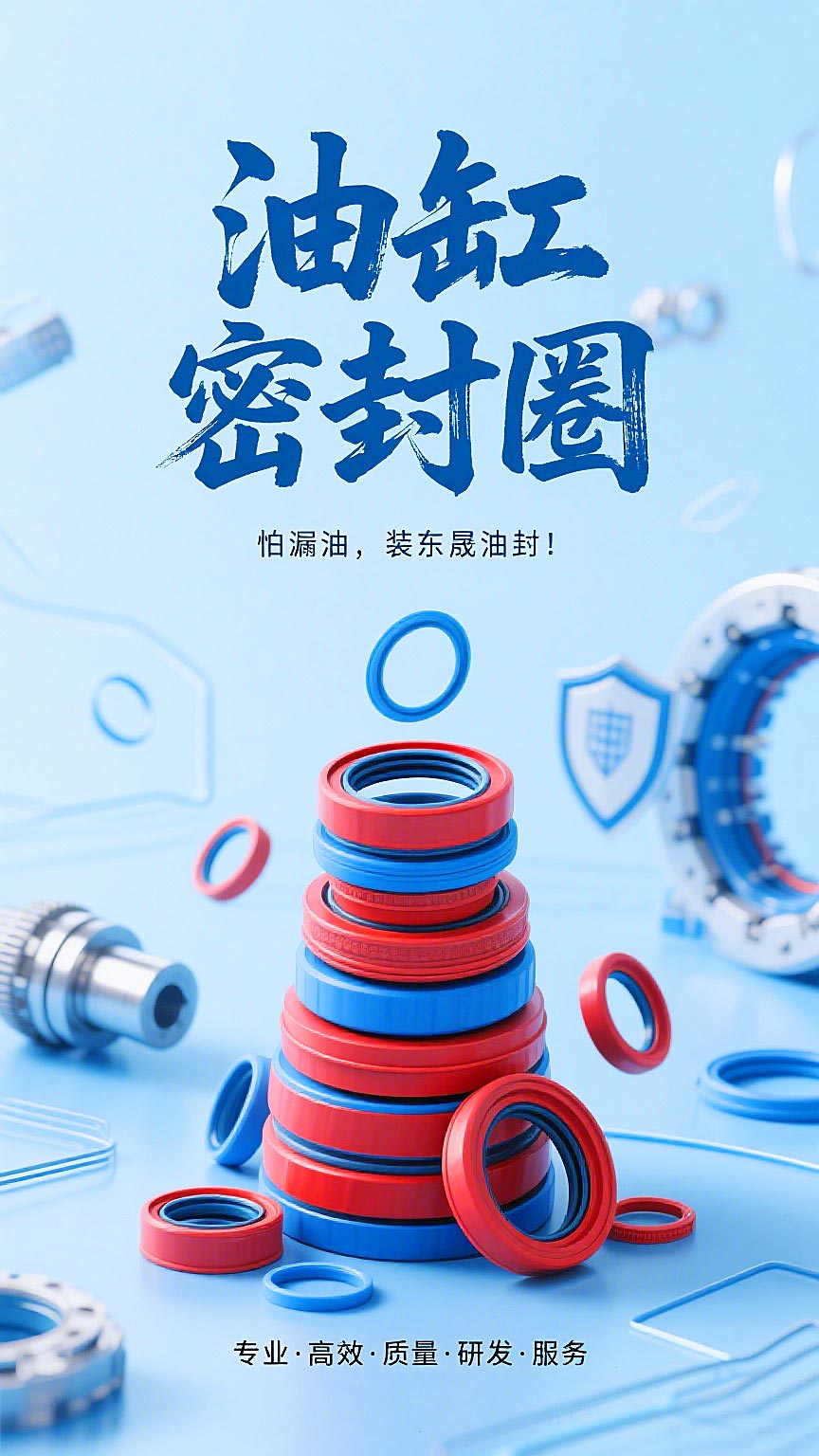 盾構(gòu)機(jī)多級(jí)油缸密封件