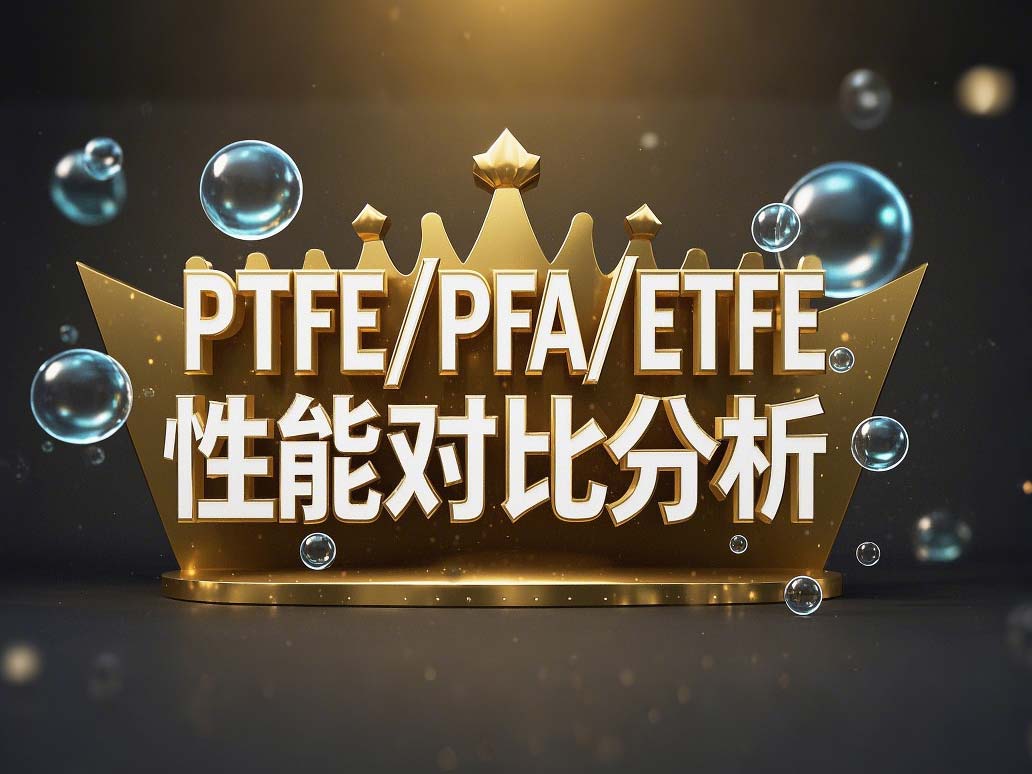 PTFE/PFA/ETFE環(huán)境造型案例丨工程氟塑料制品的核心材料性能對比分析！