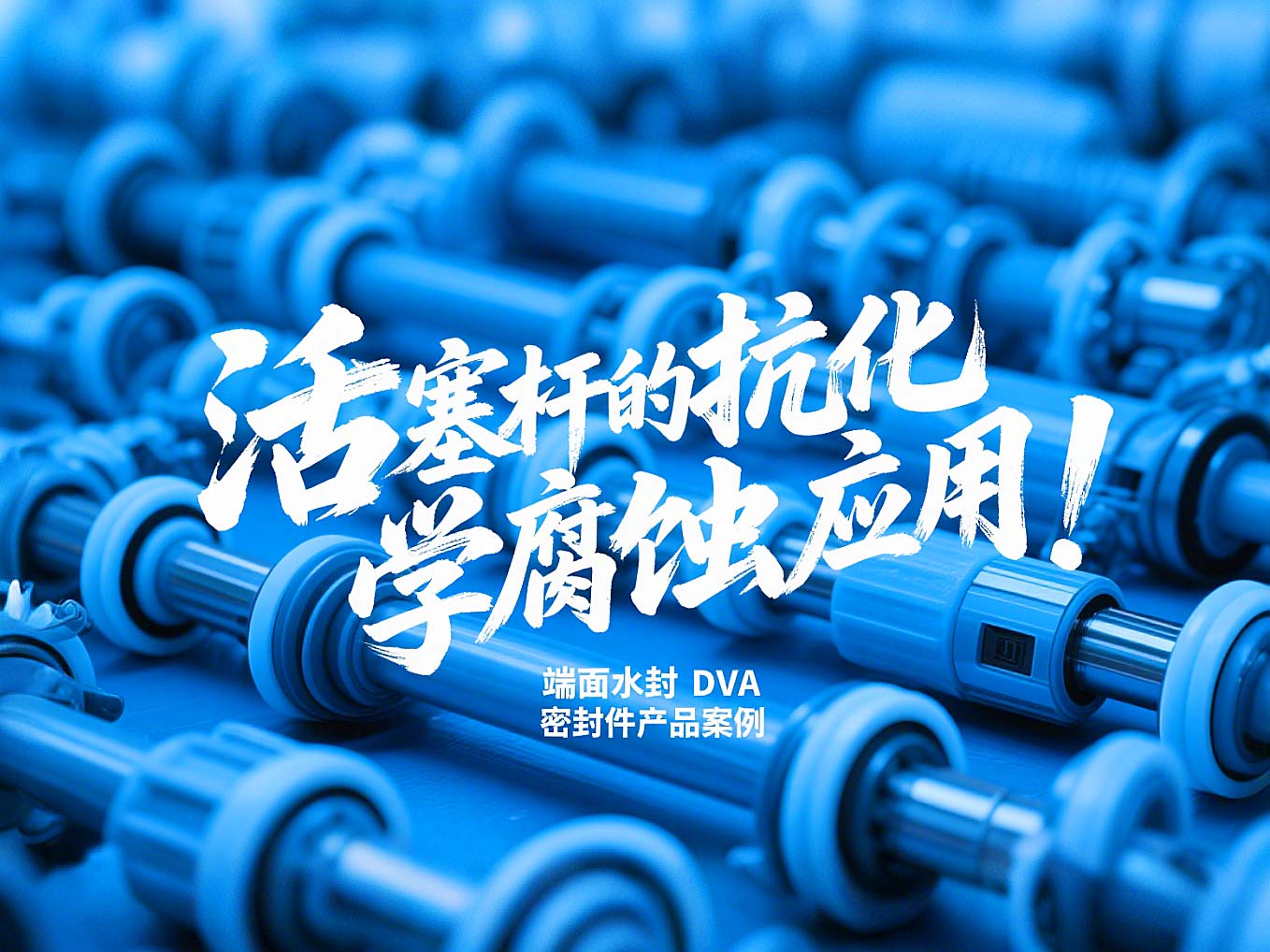 端面水封DVA密封件產品案例 ? 活塞桿的抗化學腐蝕應用！