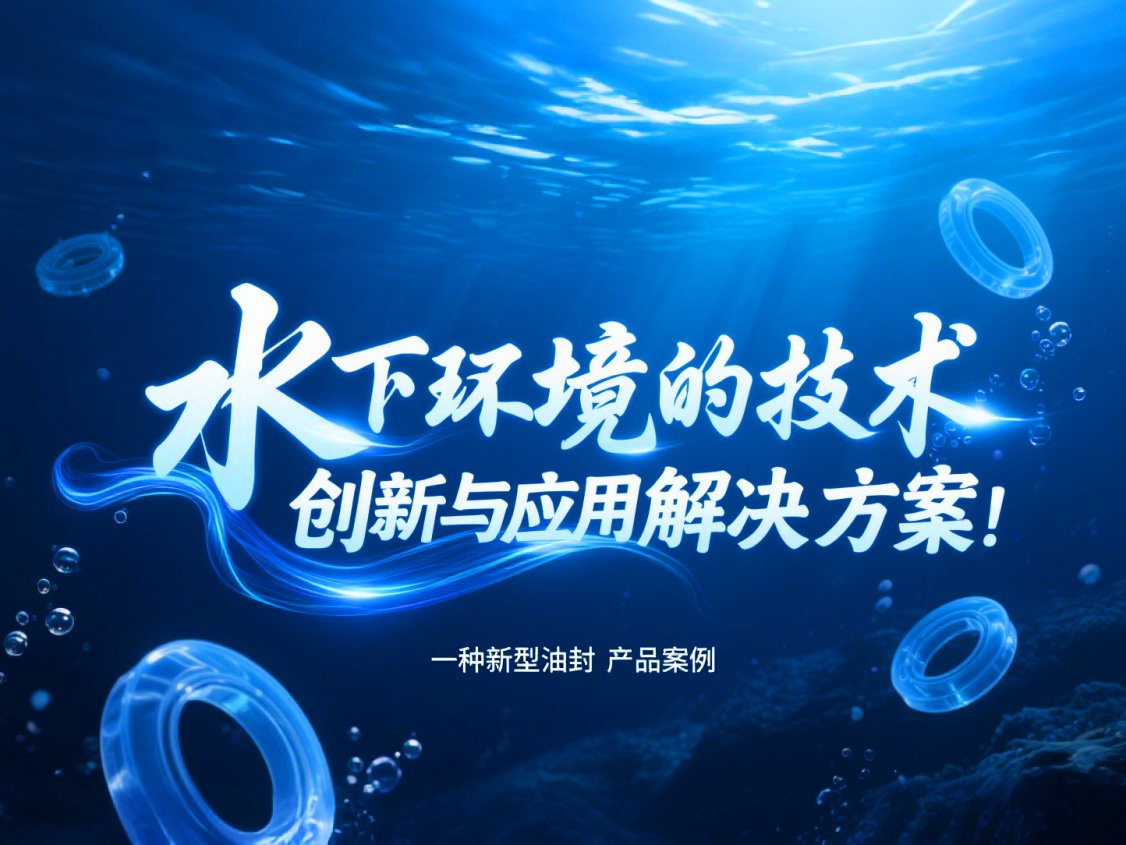一種新型油封產(chǎn)品案例 ? 水下環(huán)境的技術(shù)創(chuàng)新與應(yīng)用解決方案！