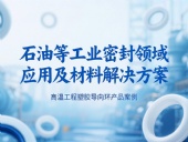 ?高溫工程塑膠導向環產品案例 ? 石油等工業密封領域應用及材料解決方案!?